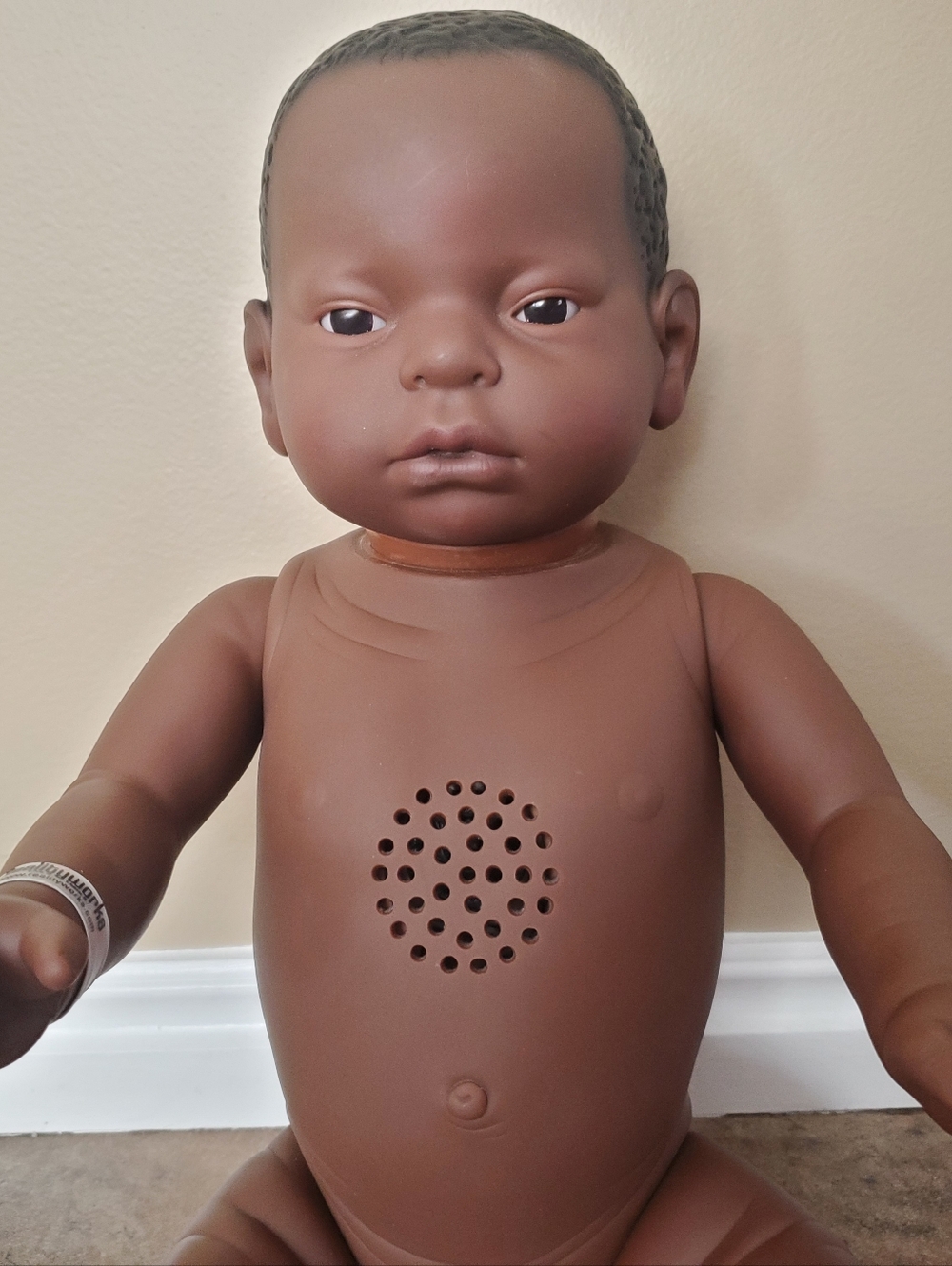 REALITYWORKS REALCARE BABY 3 MALE African American - Doll only.